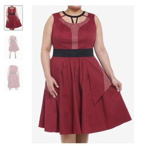 Her Universe Marvel Scarlet Witch Swing Dress Plus Size 2 Her Universe Exclusive